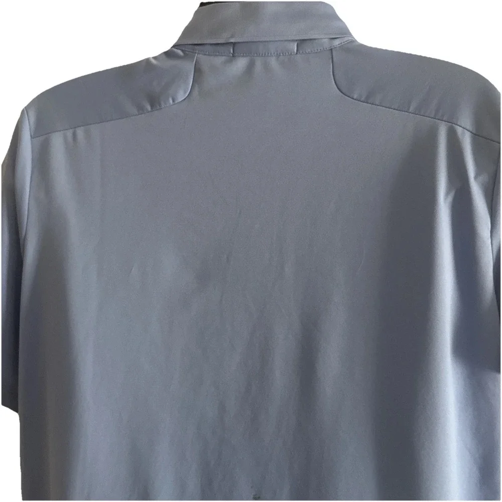 Ralph Lauren Polo Golf Toscana Logo Periwinkle‎ Sz L Men's Shirt
